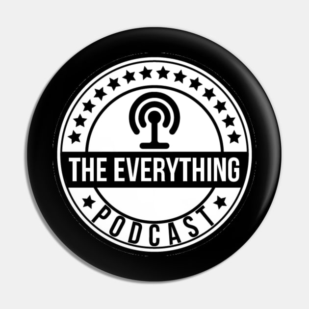 Plain TEP Logo Pin by The Everything Podcast 