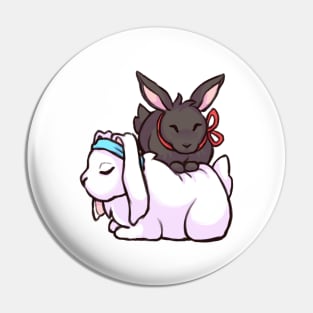 Wangxian bunnies Pin