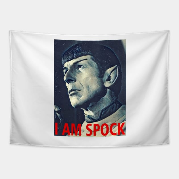 I am Spock Tapestry by Blade Runner Thoughts