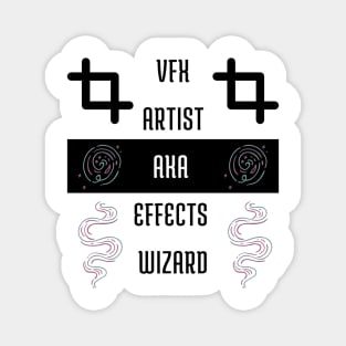 Visual effects Wizard Halloween shirt Magnet