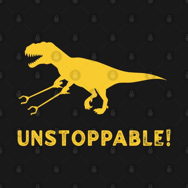 Unstoppable T Rex With Grabbers Long Arms by dentikanys