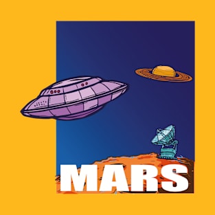 Mars spaceship T-Shirt