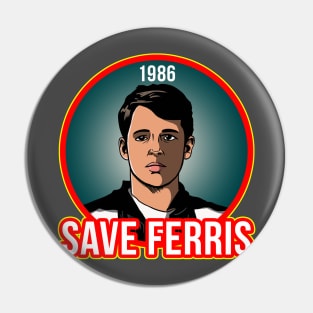 Save Ferris Pin