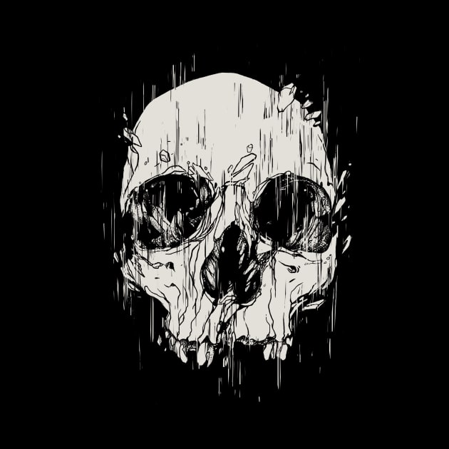 Broken skull by carbine