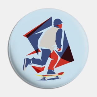 Skater Boy Pin