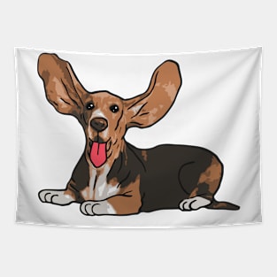 Basset Hound Dog Tapestry