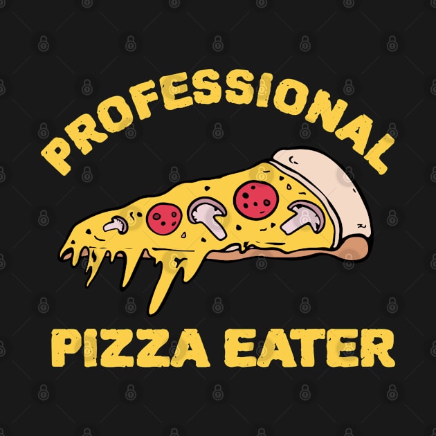 professional pizza eater by ZenCloak