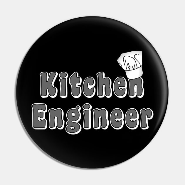 Kitchen Engineer Pin by Barthol Graphics