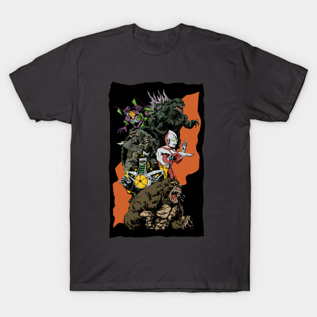 Kaiju Team-up - Kaiju - T-Shirt | TeePublic