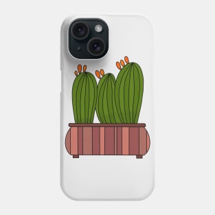 Cute Cactus Design #93: Cactus Group Of Friends Phone Case