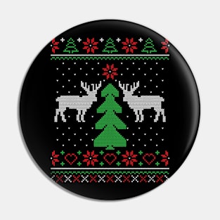 Ugly Christmas Sweater Pin