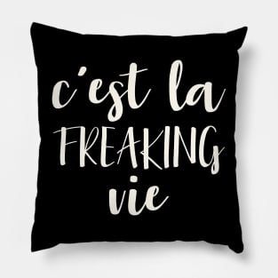 Sarcastic French Quote Pillow