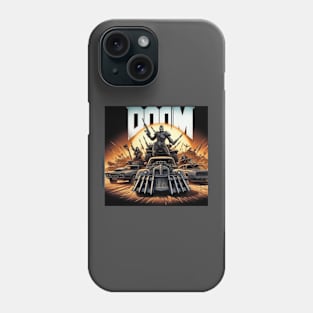 Mad Max Driving the Doom Cars Phone Case