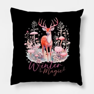 Winter and magic is a total package Pillow