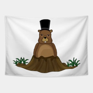 Groundhog Tapestry