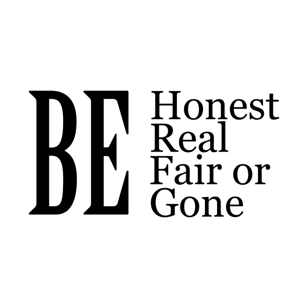 Be Honest by Loveday101