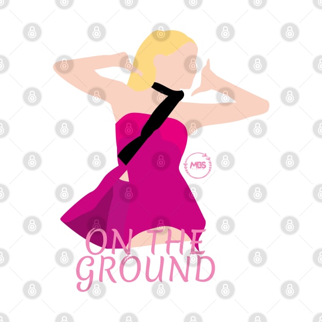 rose on the ground silhouette design by MBSdesing 