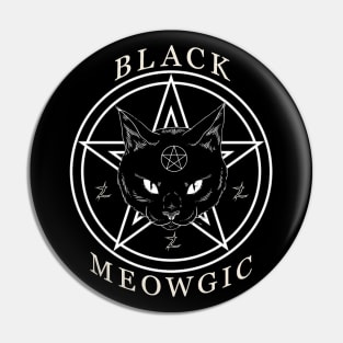 Black Meowgic Pin