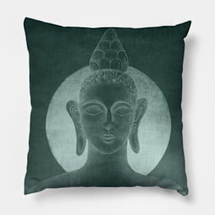 Buddha with moon Pillow