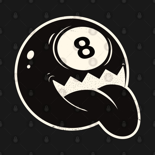 Eight ball monster by InnerYou