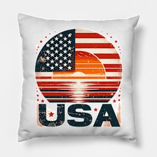 USA flag Pillow