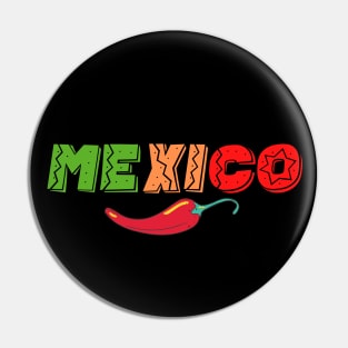 Mexico and chili Pin