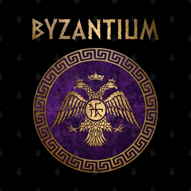 Byzantium Byzantine Empire Symbol of Constantinople by AgemaApparel