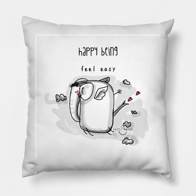 FEEL EASY Pillow by sriramasanthosh