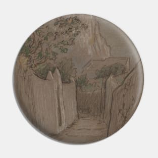 Capri by Elihu Vedder Pin