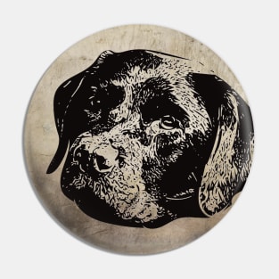 Chocolate Lab Pin