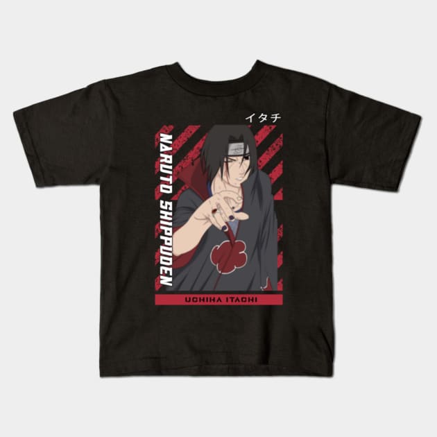 Naruto Short Sleeve T Shirt / Itachi Uchiha / Japanese Anime