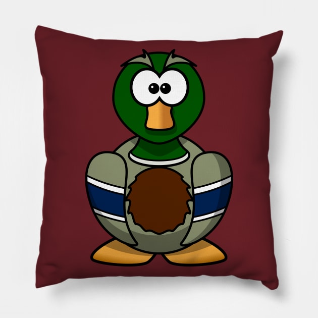 Duck Pillow by Humoratologist