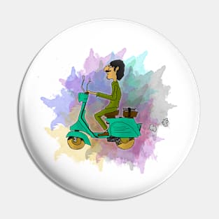 vespa mania Pin