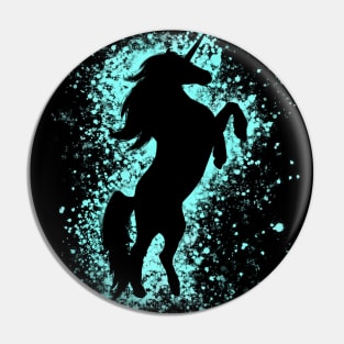 Magical Blue Unicorn Pin