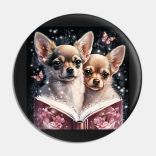 Chihuahua Family Pin