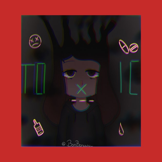 Toxic glitchy by BonniesCloset