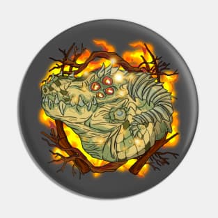 Hi no mori dragon Pin