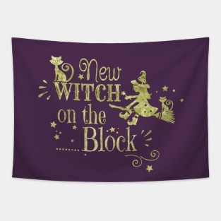 New Witch on the Block Tapestry