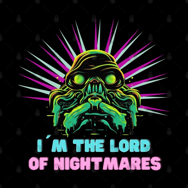 Vibrant Nightmare: Unleash the Colorful Lord of Nightmares by Green Barf!