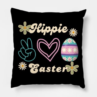 Hippie style Easter Pillow