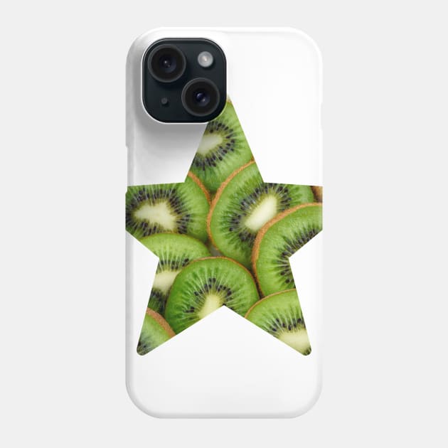 Kiwi Fruit Star Phone Case by NAGANIES