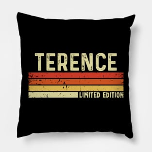 Terence Name Vintage Retro Limited Edition Gift Pillow