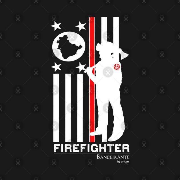 Disover Firefighter Bandeirante White - Firefighters - T-Shirt