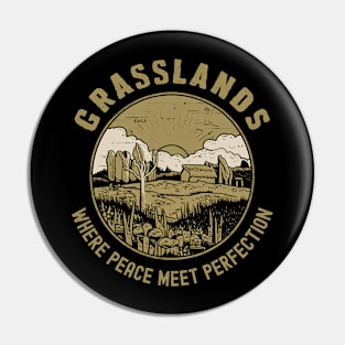 Grassland where peace meet perfection Pin