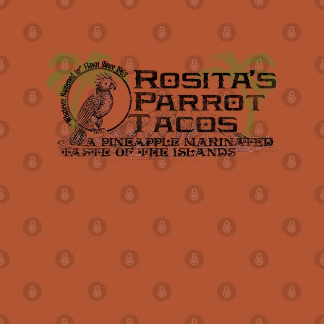 Rosita's Parrot Tacos by The Skipper Store