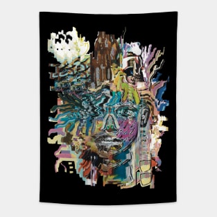 Mask Distortion Tapestry