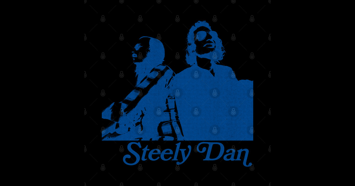 Steely Dan / Retro Yacht Rock Fan Design Steely Dan Sticker TeePublic
