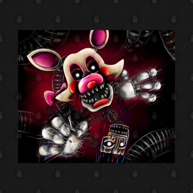 Jumpscare mangle by Icydragon98