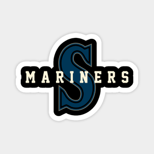 Seattle Mariners 3 by Buck tee Originals Magnet