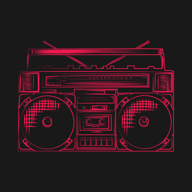 BOOM, boombox by BeetleBrand